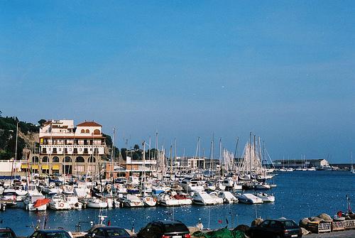 Hostal Portofino Hotel Arenys de Mar Bagian luar foto